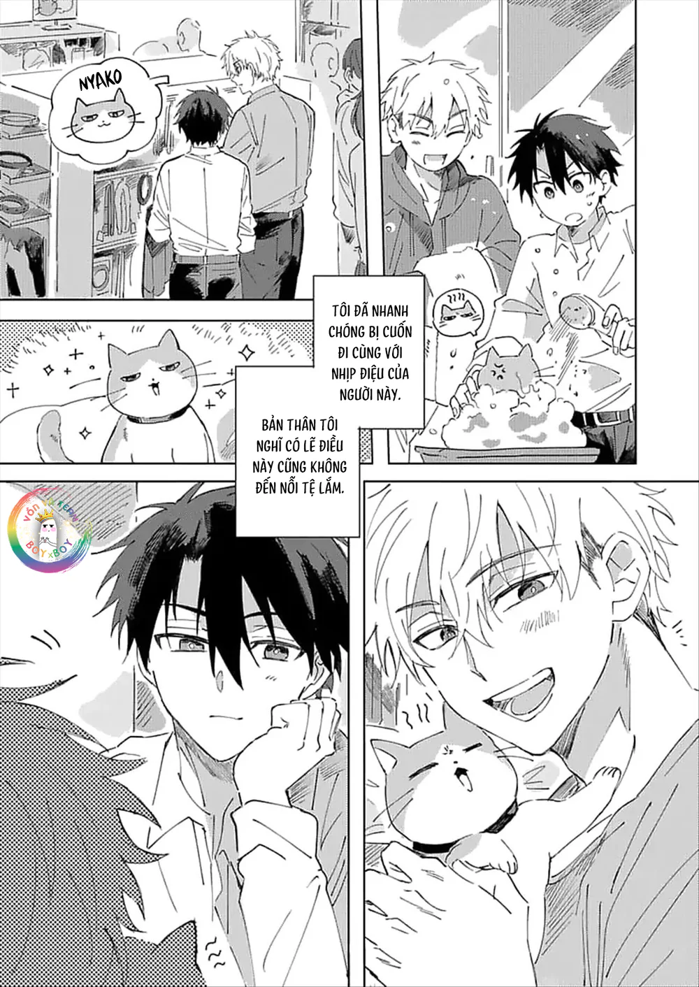 (END) Nhặt Được Một Em Mèo Và Một Cậu Trai Chapter 1 Trang 23
