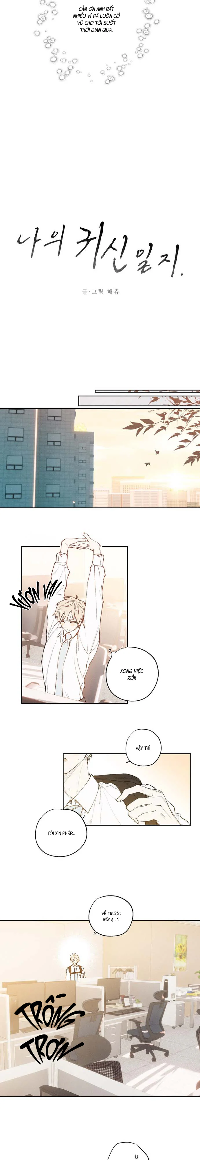 Nhật Kí Ma Quái Của Tôi Chapter 3 Trang 3