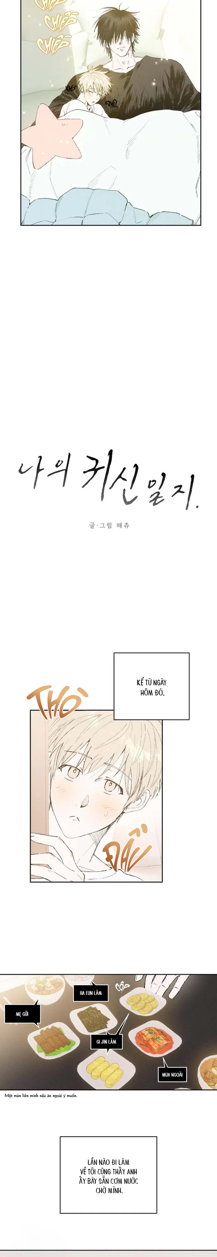 Nhật Kí Ma Quái Của Tôi Chapter 5 Trang 3