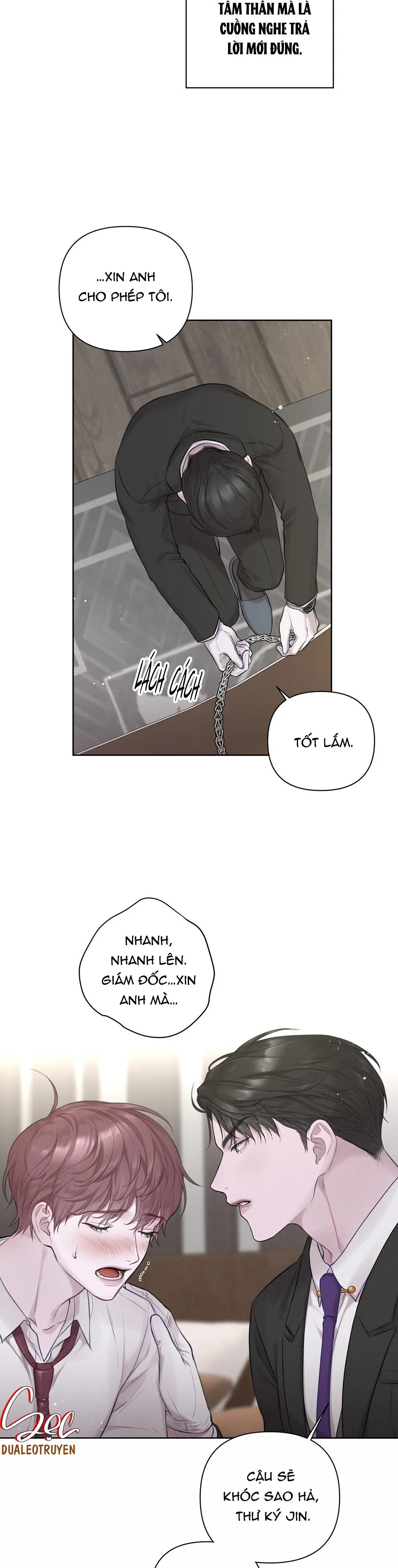 NHẬT KÝ GIAM CẦM THƯ KÝ JIN Chapter 4 Trang 15