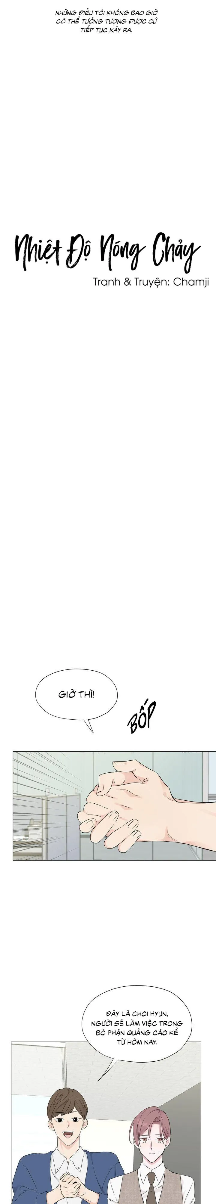 Nhiệt Độ Nóng Chảy Chapter 2 Trang 21