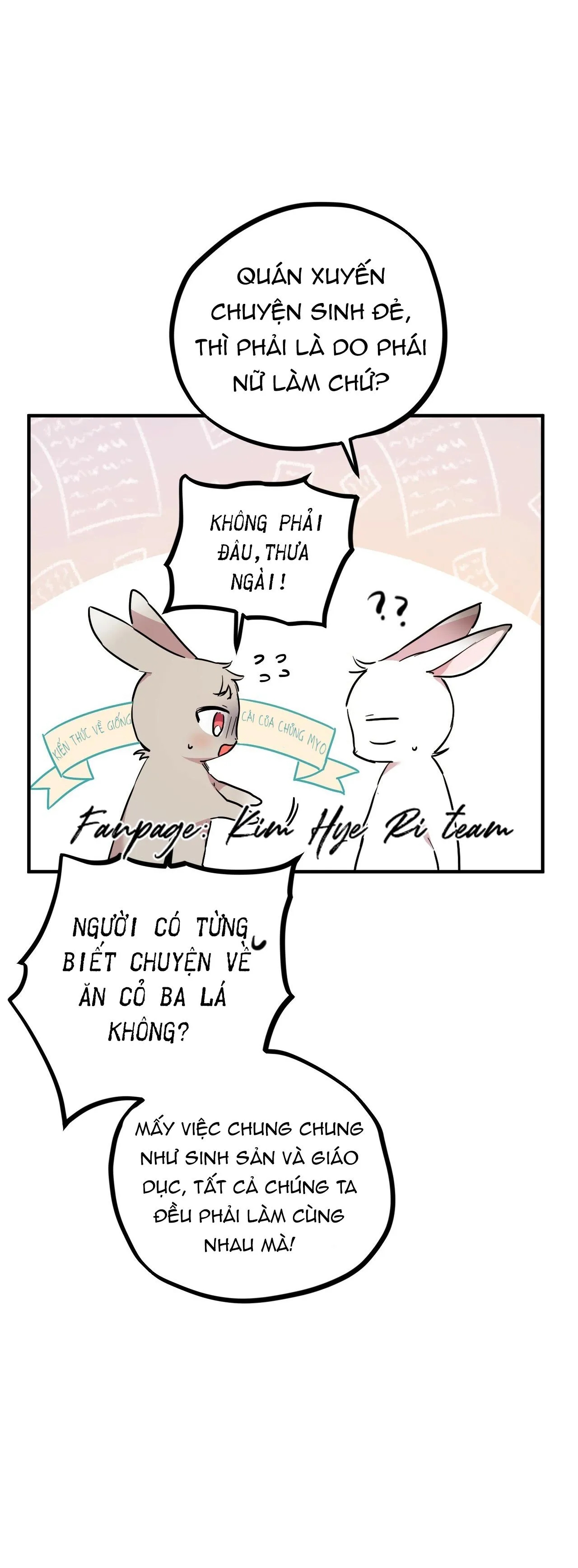 NHỮNG CHÚ THỎ CỦA HAPYPY Chapter 3 Trang 37