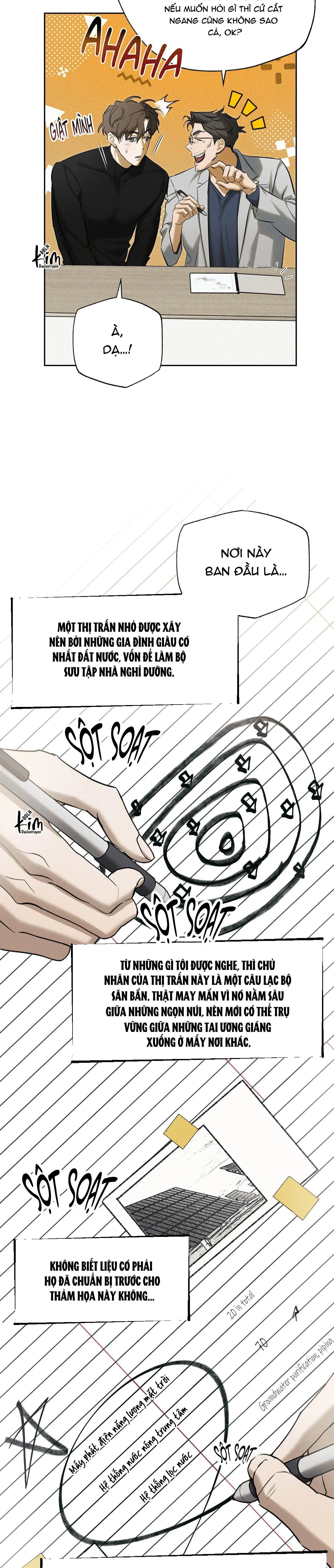 NHỮNG CON CHÓ SĂN CỦA SISYPHUS Chapter 2 Trang 11