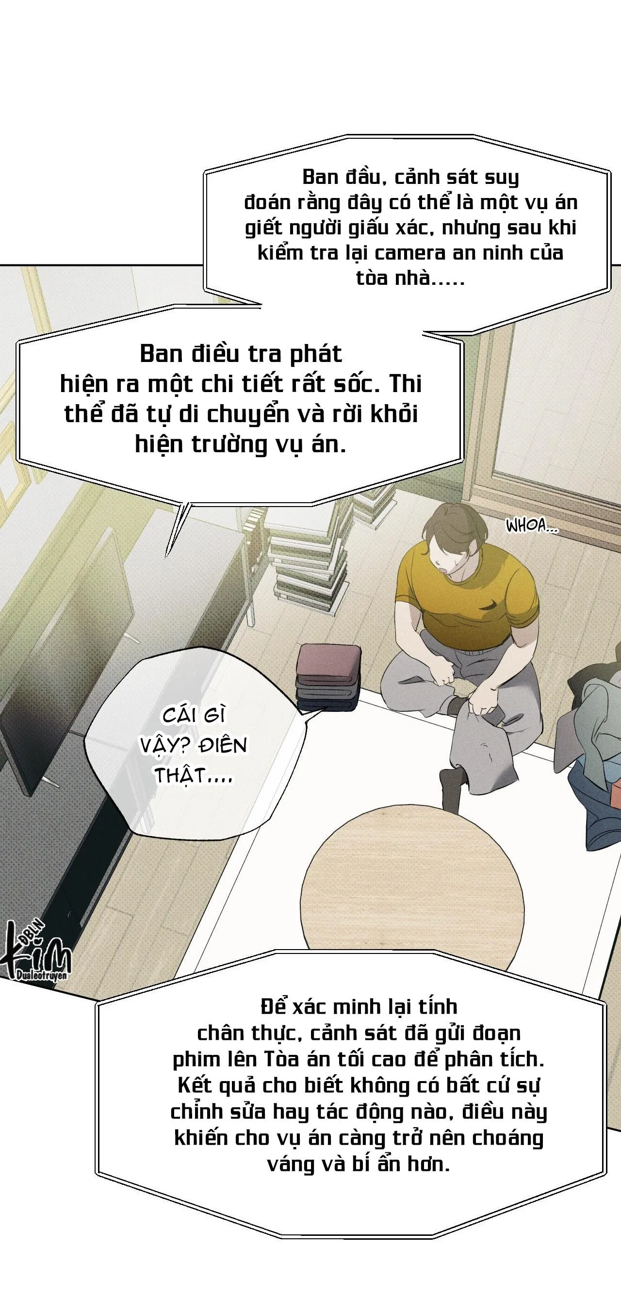 NHỮNG CON CHÓ SĂN CỦA SISYPHUS Chapter 0 Trang 8