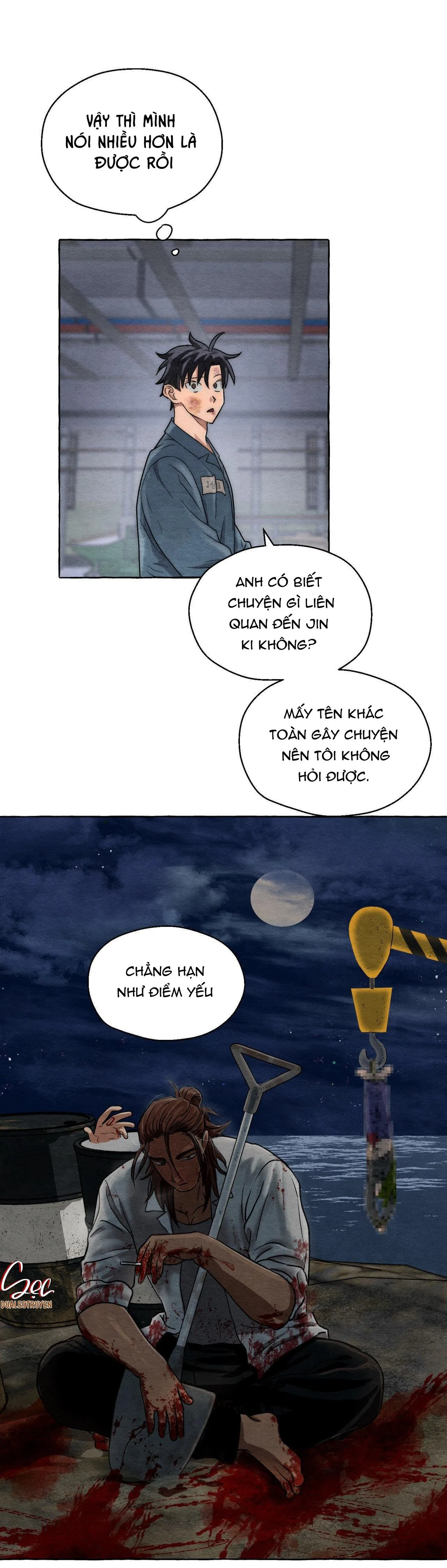 NHỮNG CON CHÓ TRONG TÙ Chapter 3 Trang 67