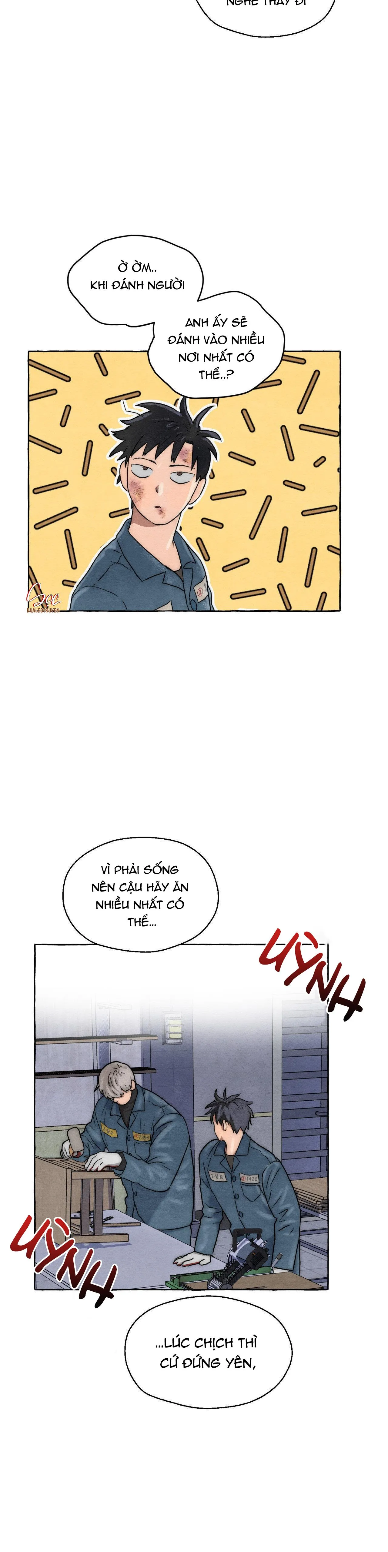 NHỮNG CON CHÓ TRONG TÙ Chapter 4 Trang 10