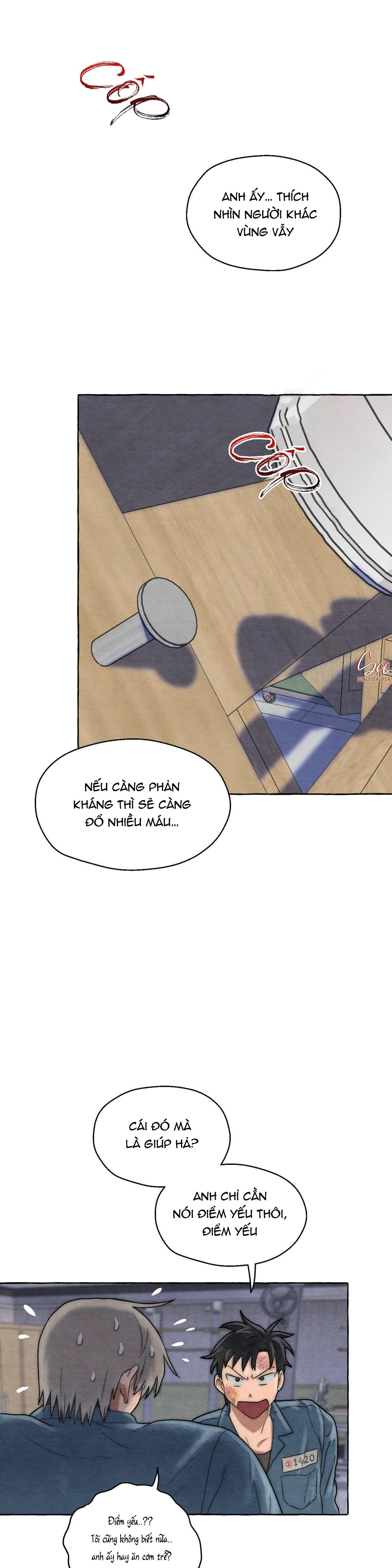 NHỮNG CON CHÓ TRONG TÙ Chapter 4 Trang 11