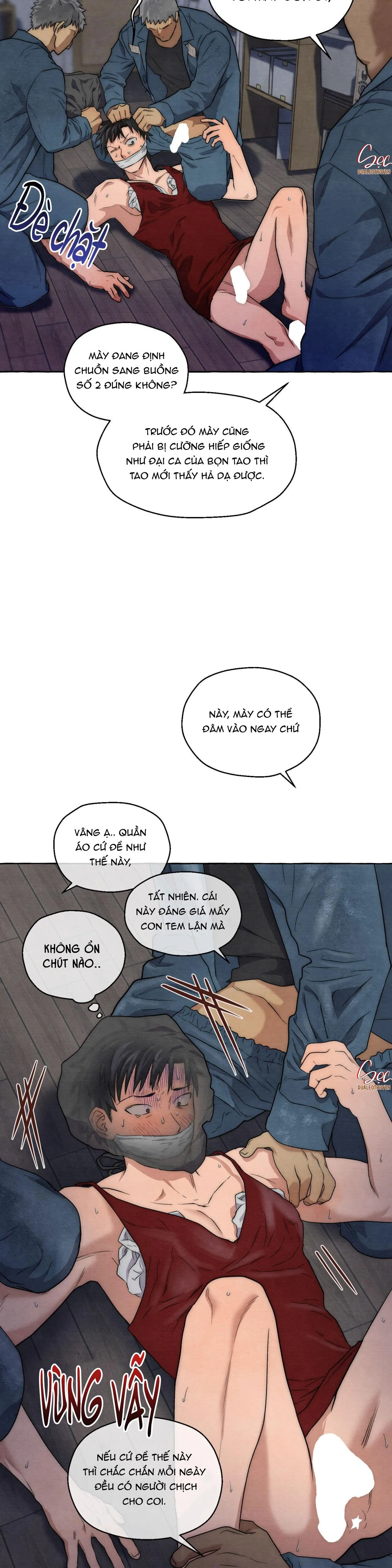 NHỮNG CON CHÓ TRONG TÙ Chapter 7 Trang 8