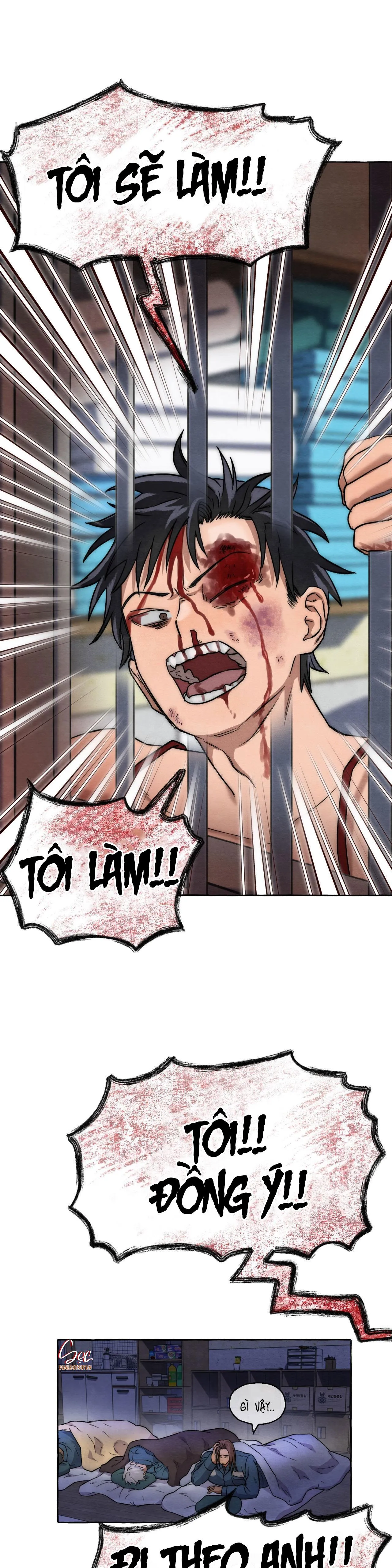 NHỮNG CON CHÓ TRONG TÙ Chapter 7 Trang 25