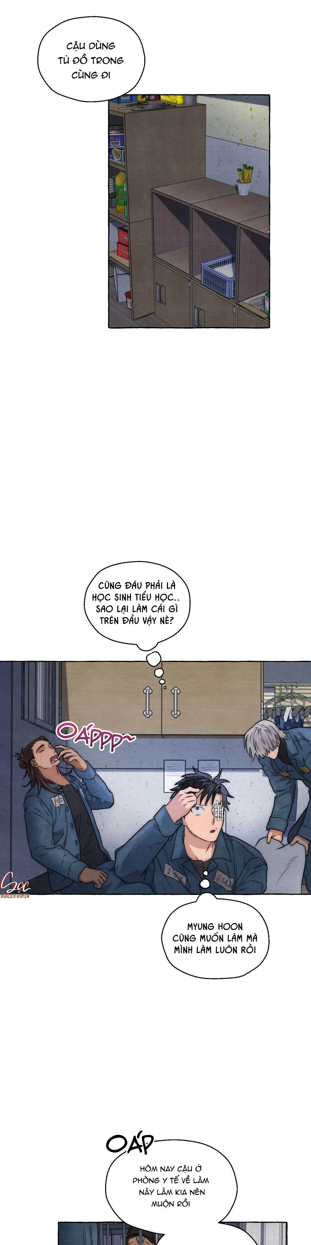 NHỮNG CON CHÓ TRONG TÙ Chapter 7 Trang 35