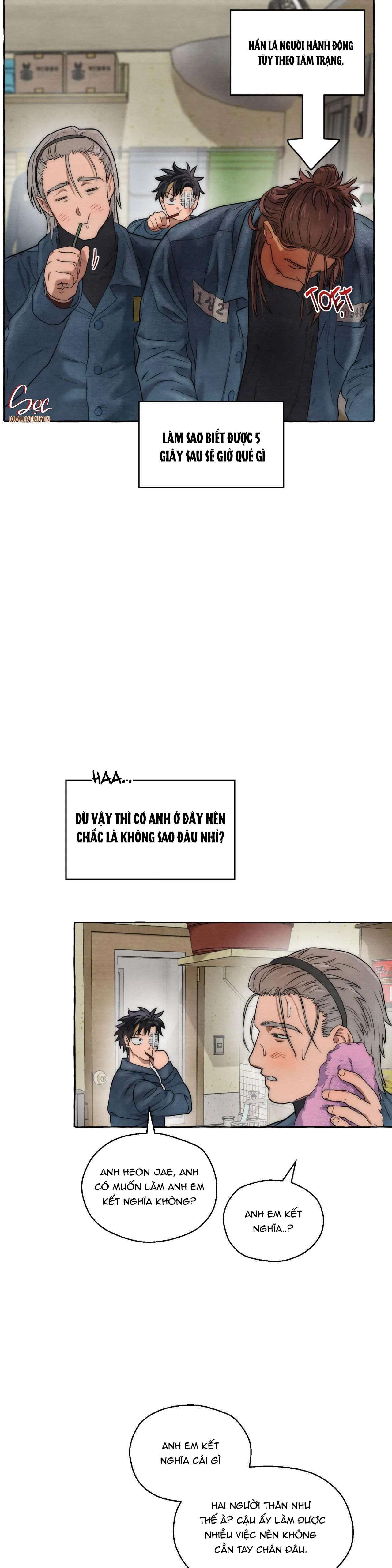 NHỮNG CON CHÓ TRONG TÙ Chapter 8 Trang 9