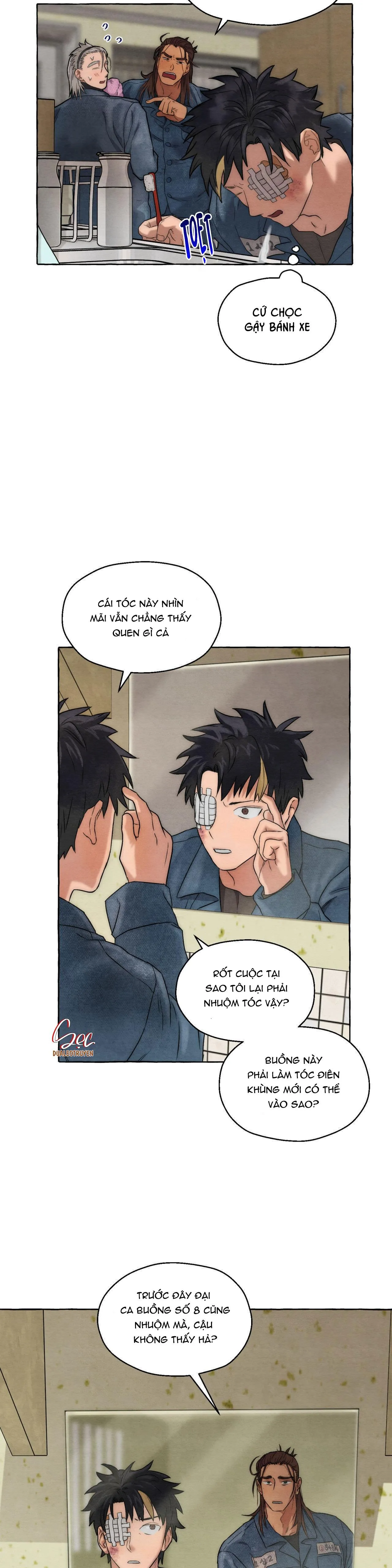 NHỮNG CON CHÓ TRONG TÙ Chapter 8 Trang 10