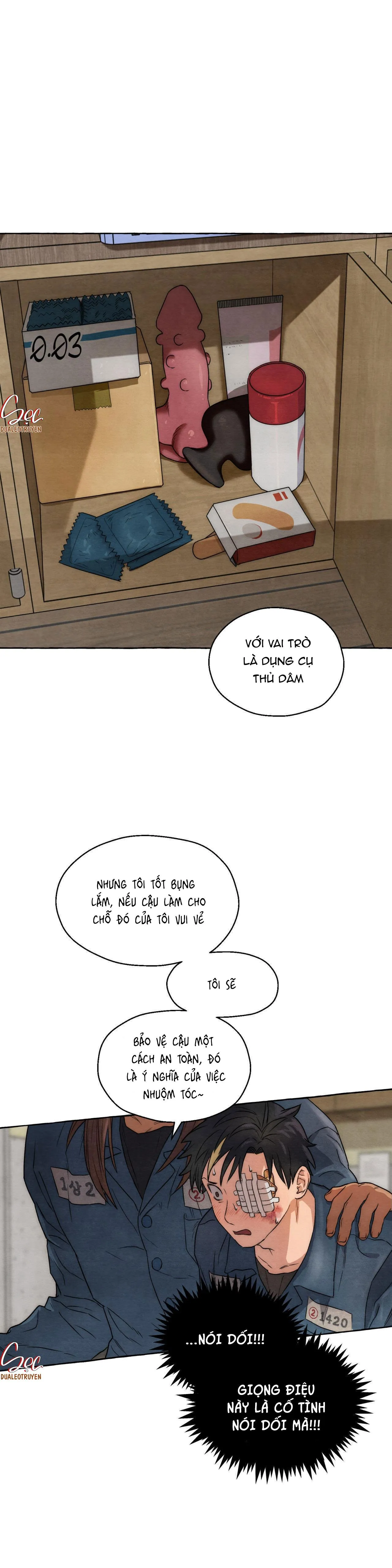 NHỮNG CON CHÓ TRONG TÙ Chapter 8 Trang 14