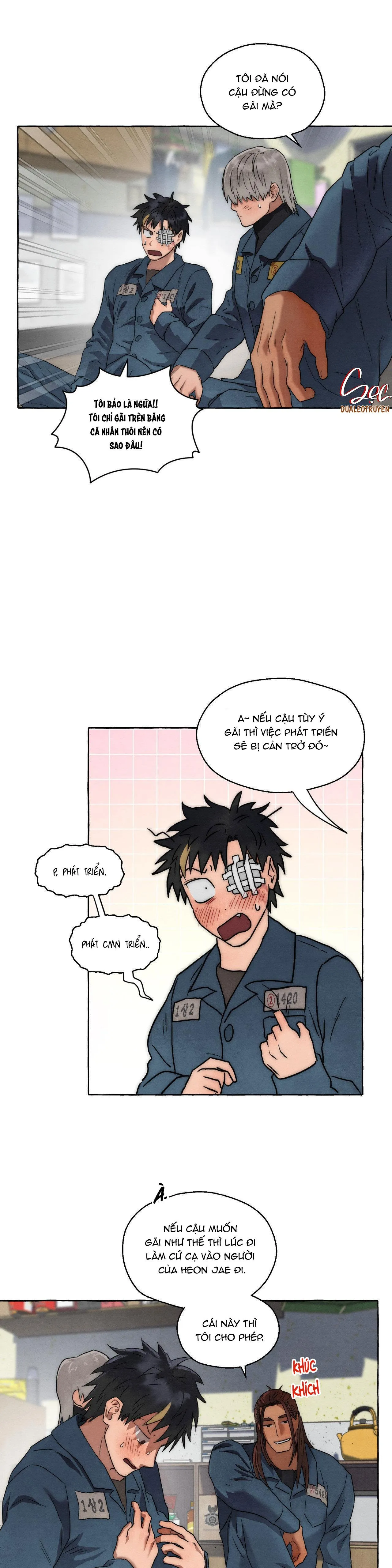 NHỮNG CON CHÓ TRONG TÙ Chapter 11 Trang 25