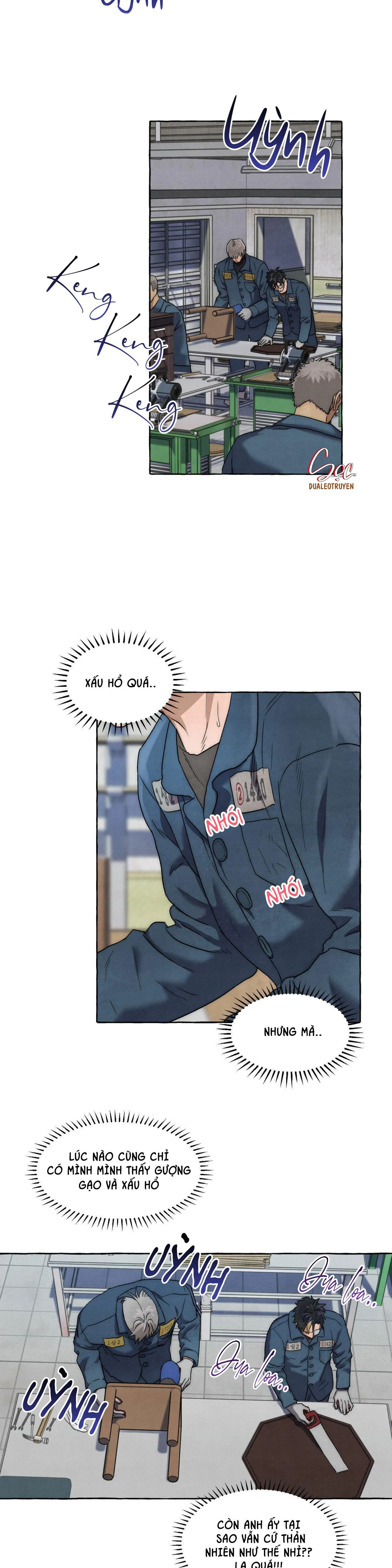 NHỮNG CON CHÓ TRONG TÙ Chapter 12 Trang 13