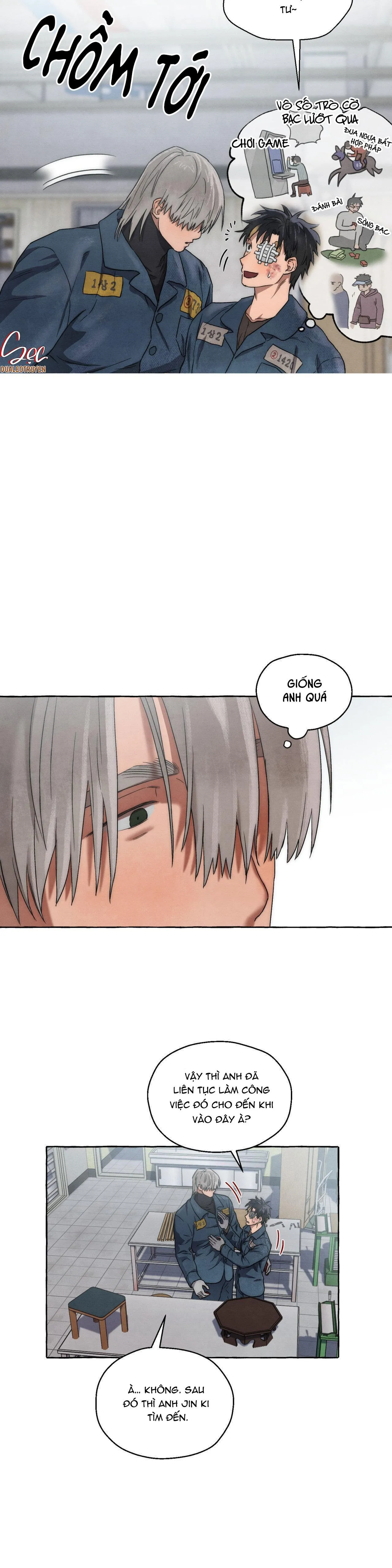 NHỮNG CON CHÓ TRONG TÙ Chapter 12 Trang 18