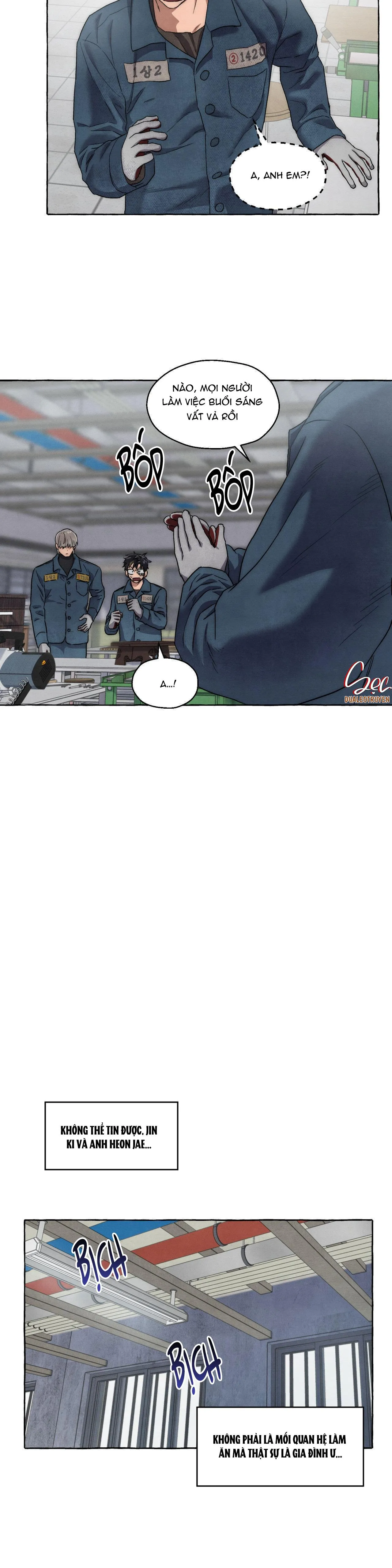 NHỮNG CON CHÓ TRONG TÙ Chapter 12 Trang 21