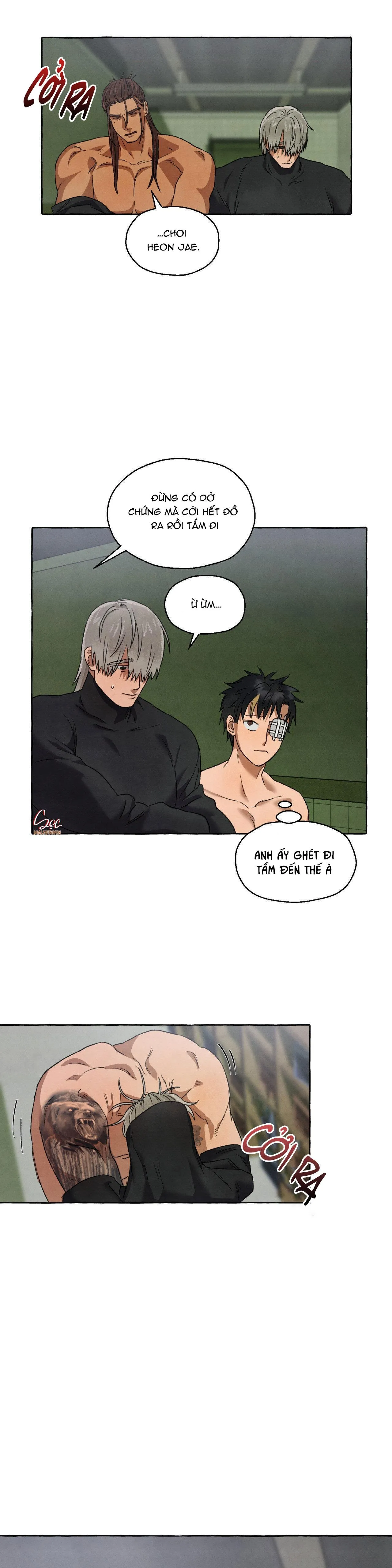 NHỮNG CON CHÓ TRONG TÙ Chapter 14 Trang 11