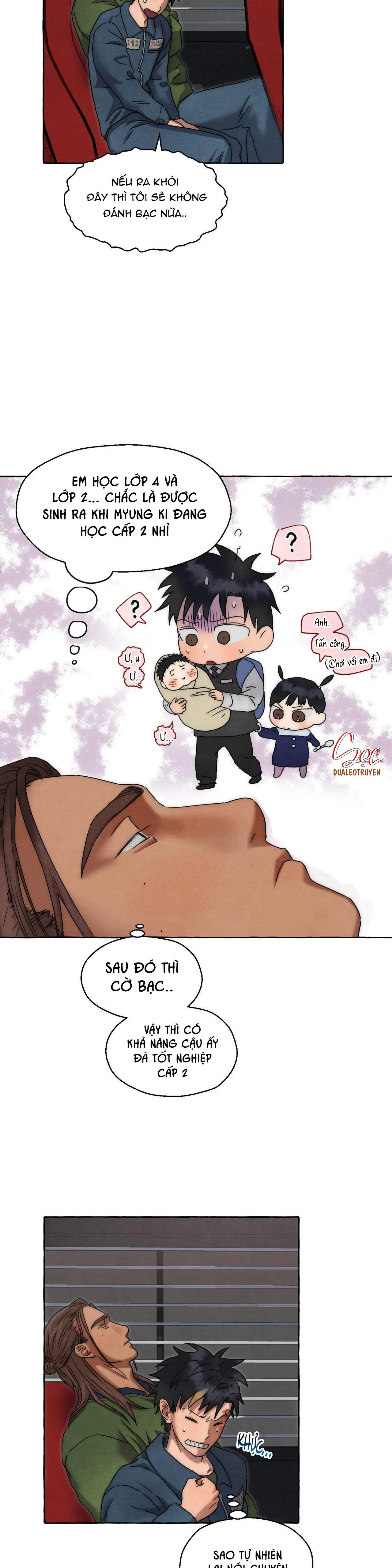 NHỮNG CON CHÓ TRONG TÙ Chapter 17 Trang 18