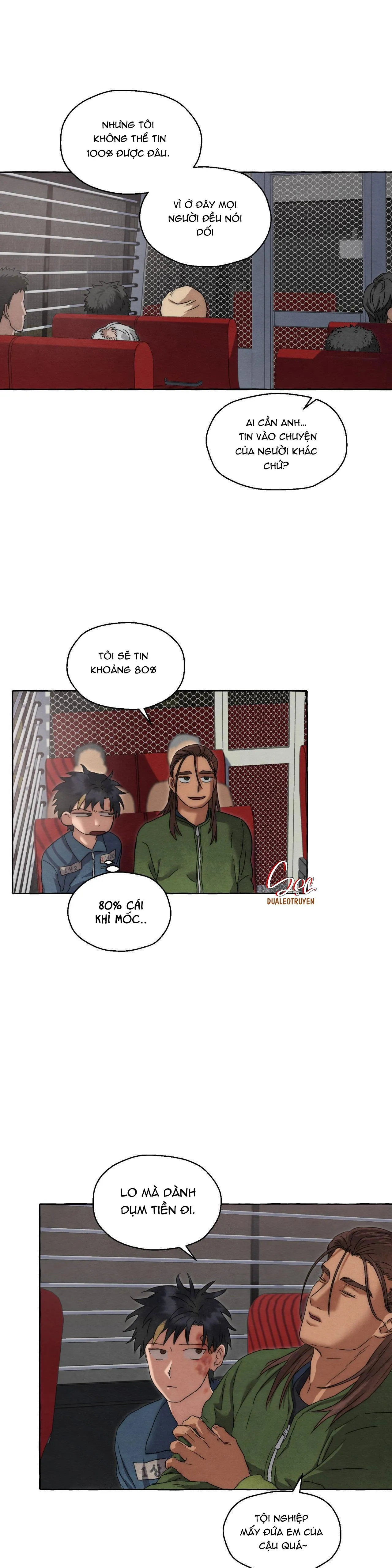 NHỮNG CON CHÓ TRONG TÙ Chapter 17 Trang 20