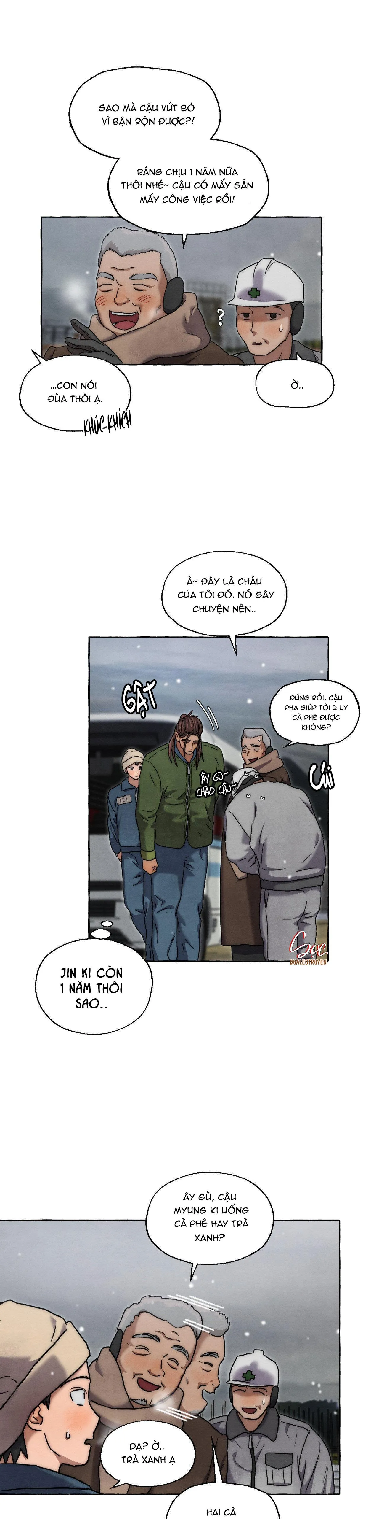 NHỮNG CON CHÓ TRONG TÙ Chapter 18 Trang 6