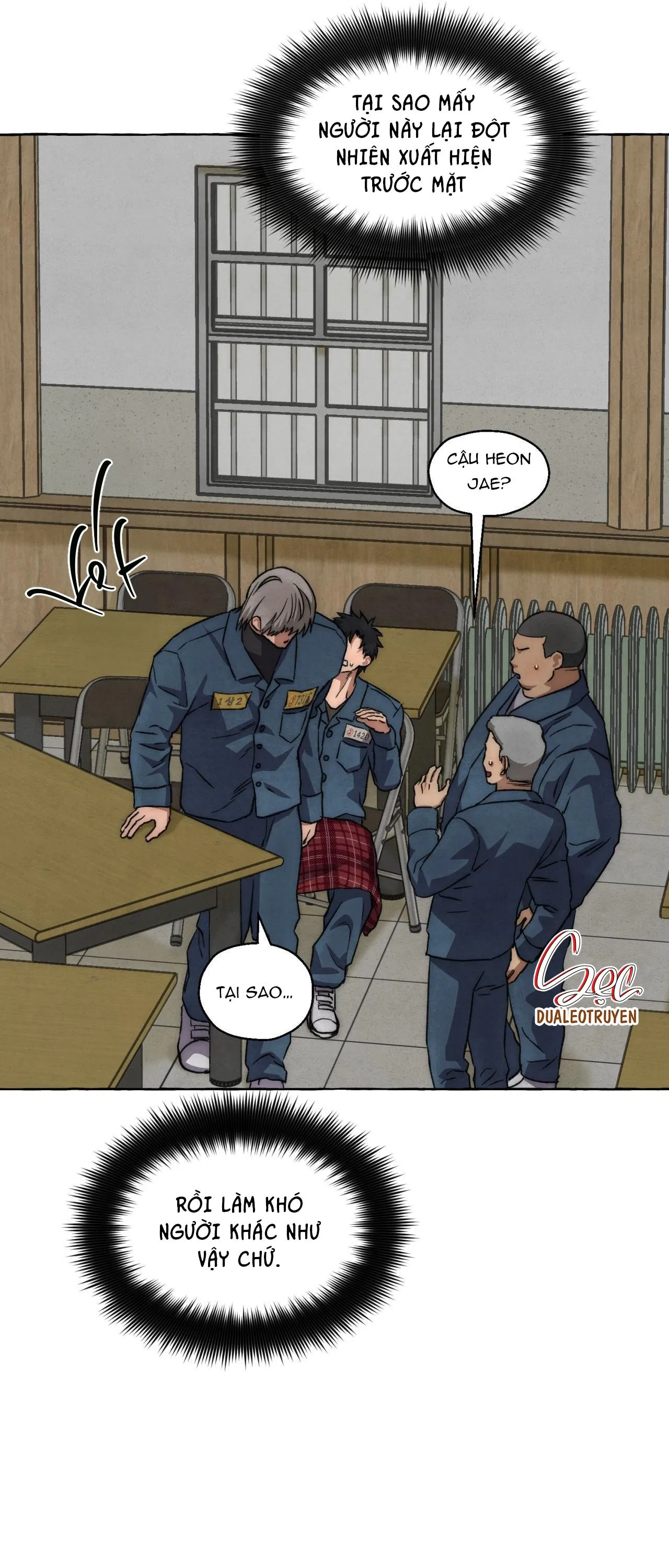 NHỮNG CON CHÓ TRONG TÙ Chapter 57 Trang 12