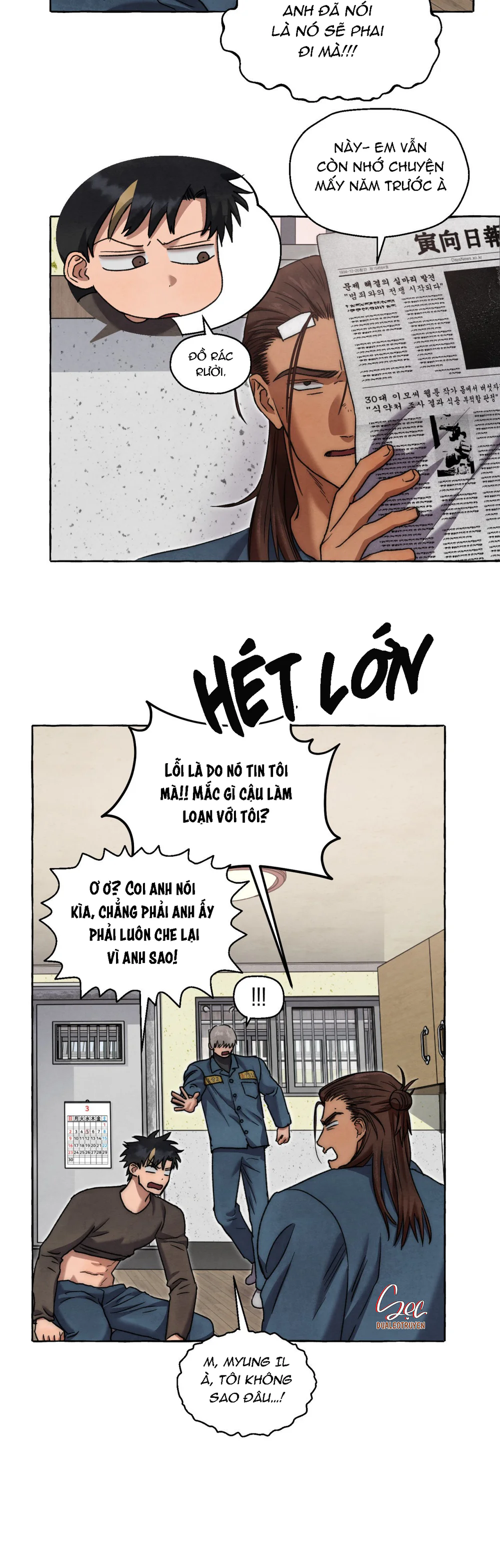 NHỮNG CON CHÓ TRONG TÙ Chapter 72 Trang 8