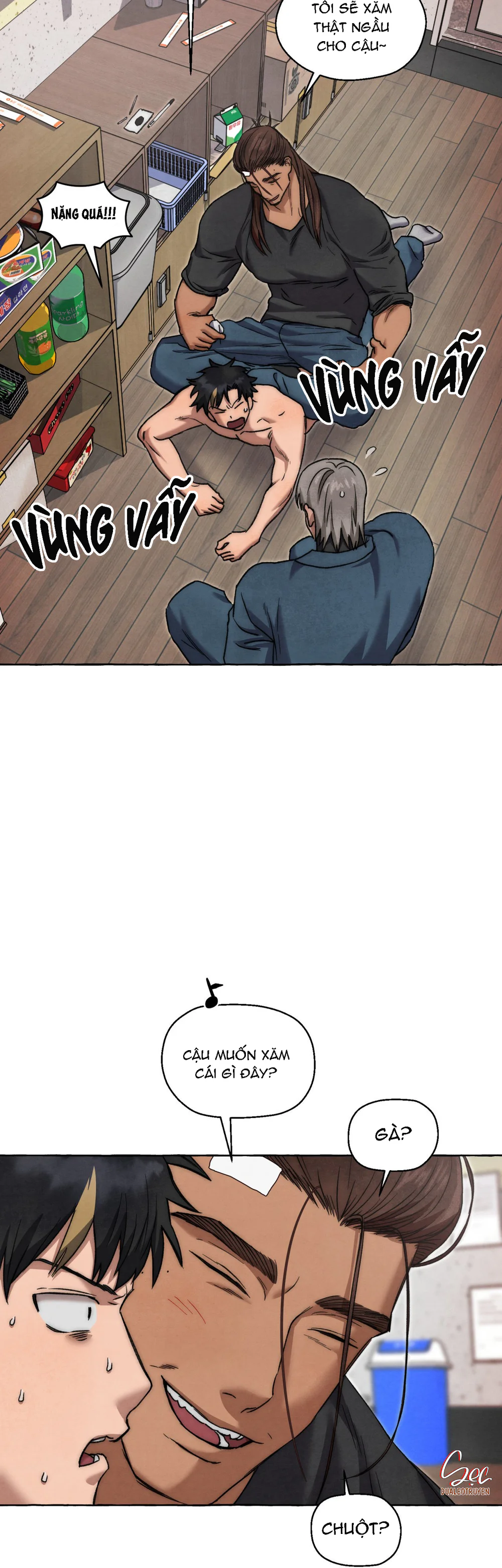 NHỮNG CON CHÓ TRONG TÙ Chapter 72 Trang 15