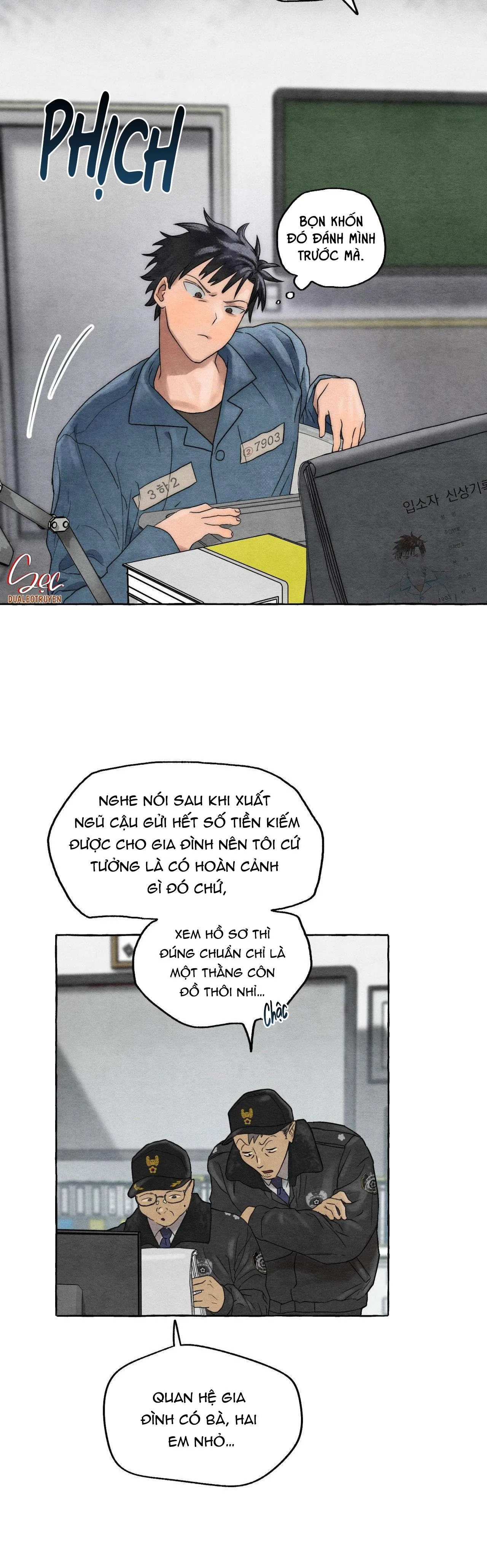 NHỮNG CON CHÓ TRONG TÙ Chapter 1 Trang 6