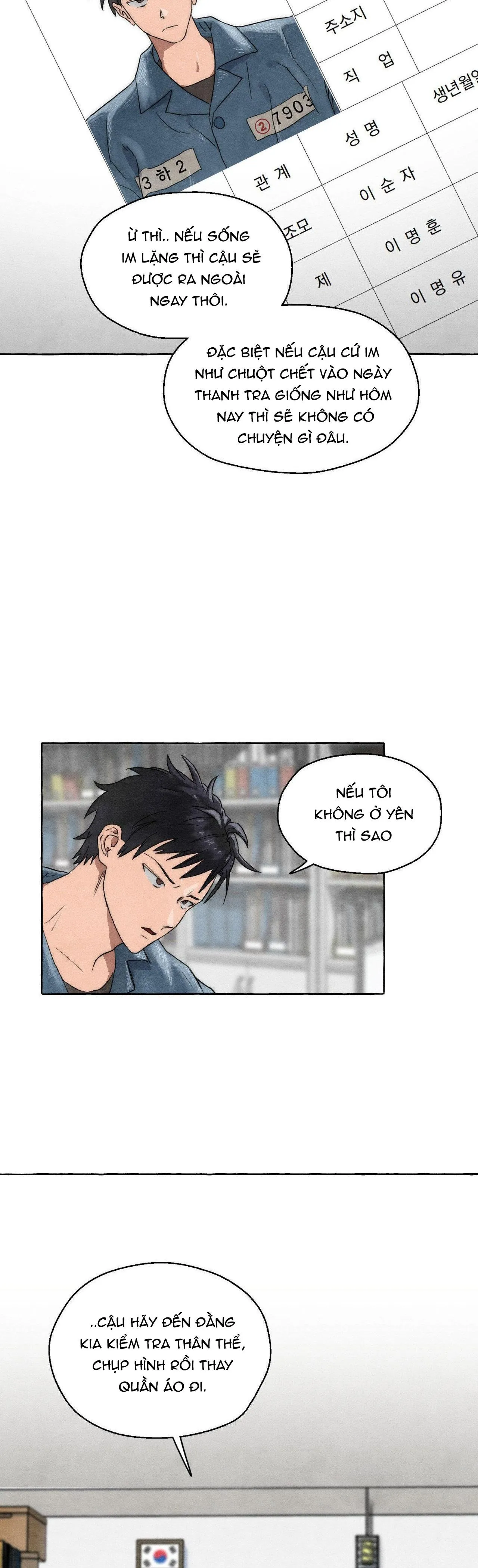 NHỮNG CON CHÓ TRONG TÙ Chapter 1 Trang 8