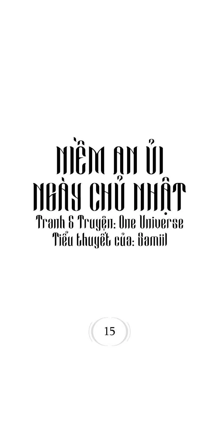 Niềm An Ủi Ngày Chủ Nhật Chapter 15 Trang 3