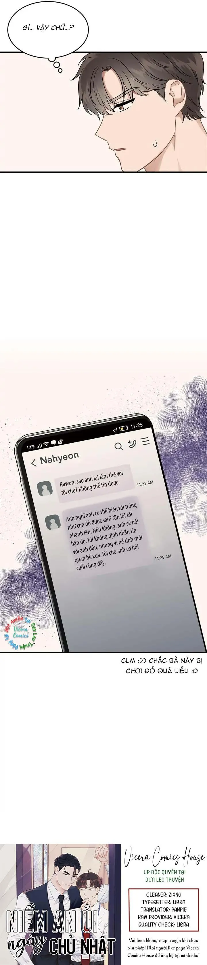 Niềm An Ủi Ngày Chủ Nhật Chapter 18 Trang 23