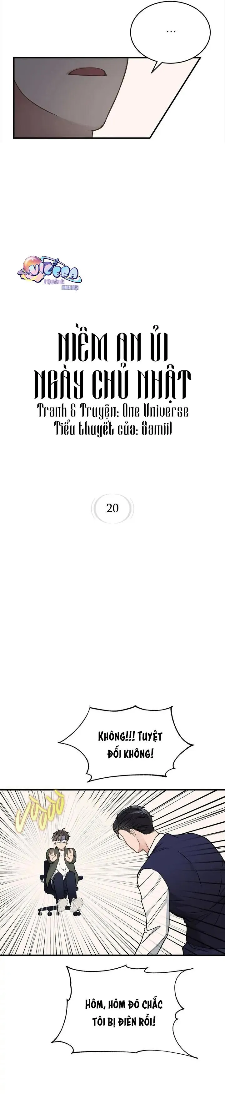 Niềm An Ủi Ngày Chủ Nhật Chapter 20 Trang 3