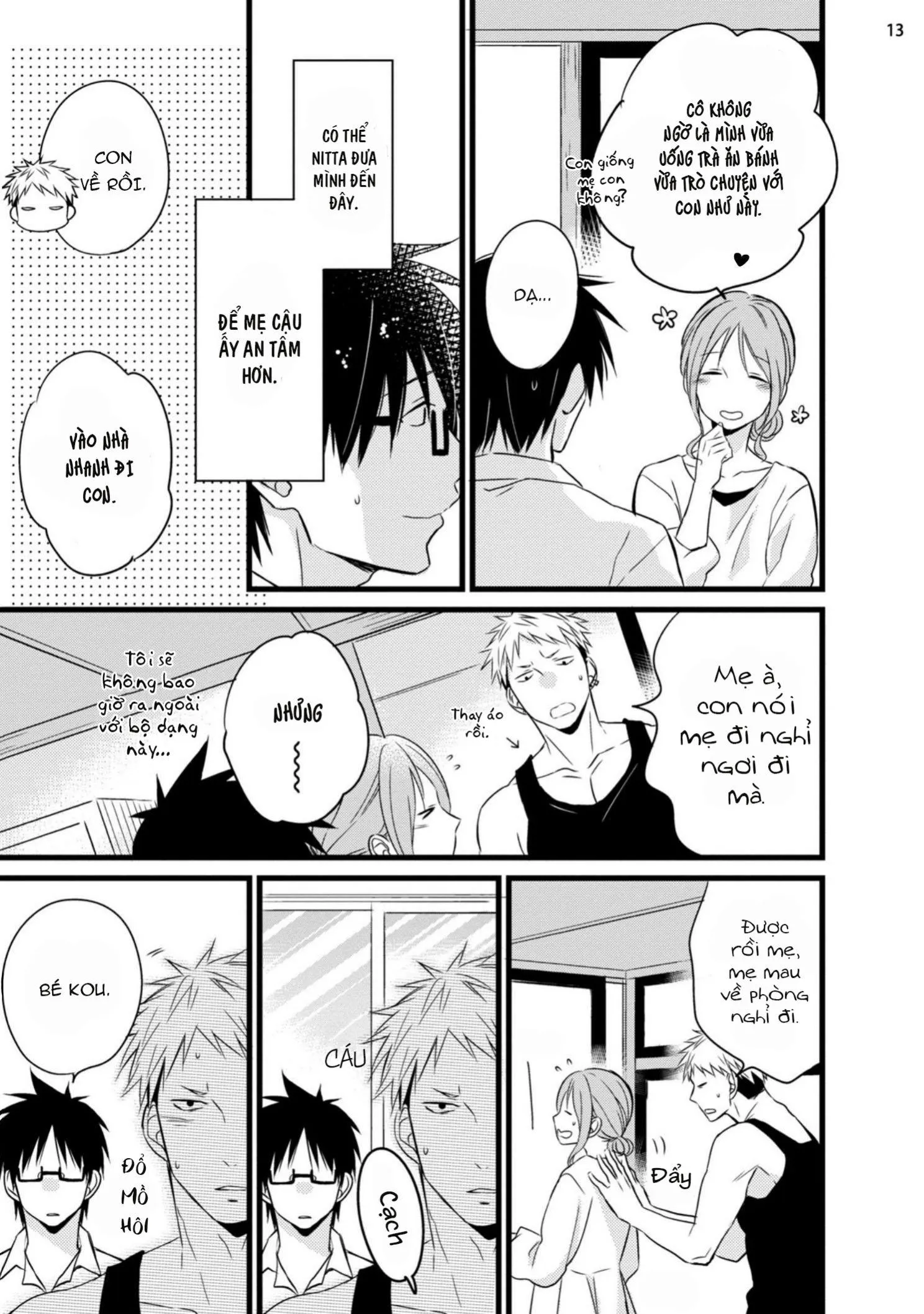 Nitta - kun chouuihou Chapter 2 Trang 14