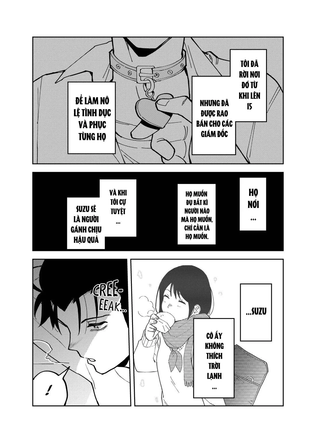 Nô lệ tình dục bất kham biến thành bồn cầu công cộng trong mùa đông giá rét Chapter 1 Trang 10