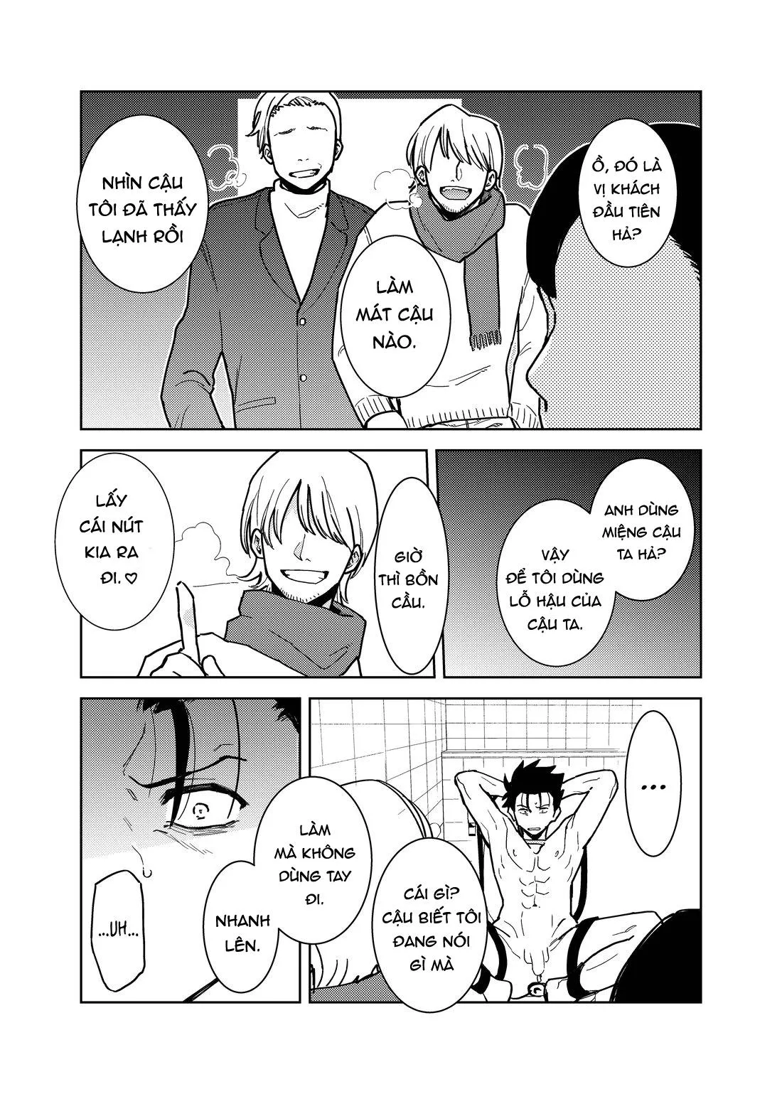 Nô lệ tình dục bất kham biến thành bồn cầu công cộng trong mùa đông giá rét Chapter 1 Trang 15