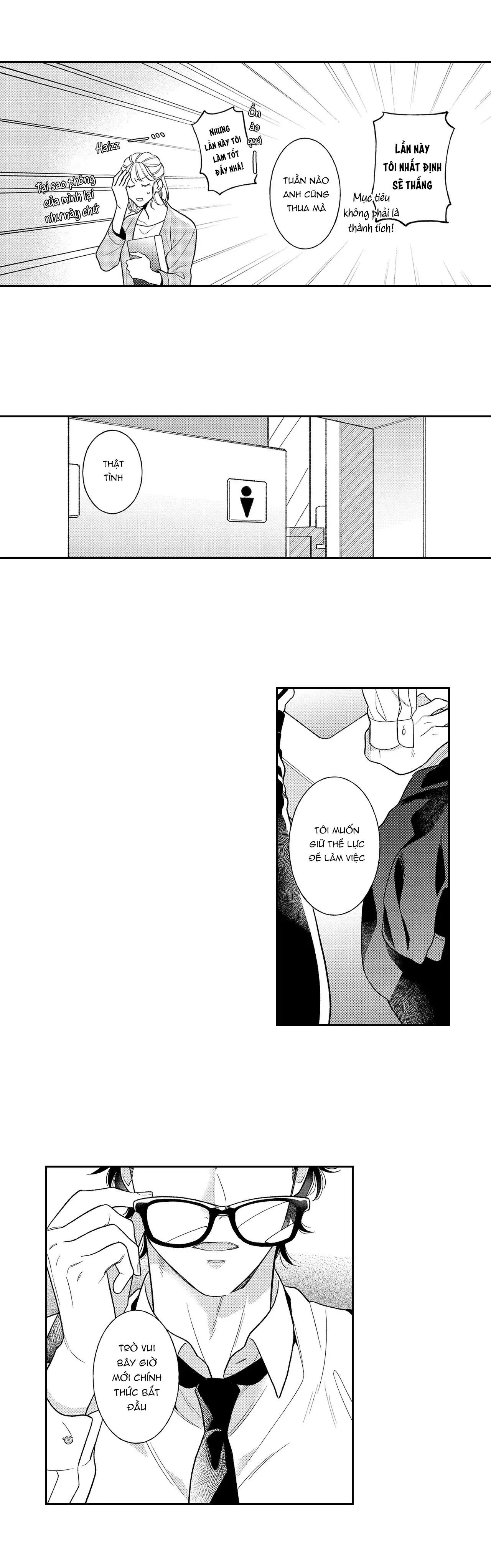 Nó nóng đến nổi khiến bên trong tôi tan chảy Chapter 1 Trang 8