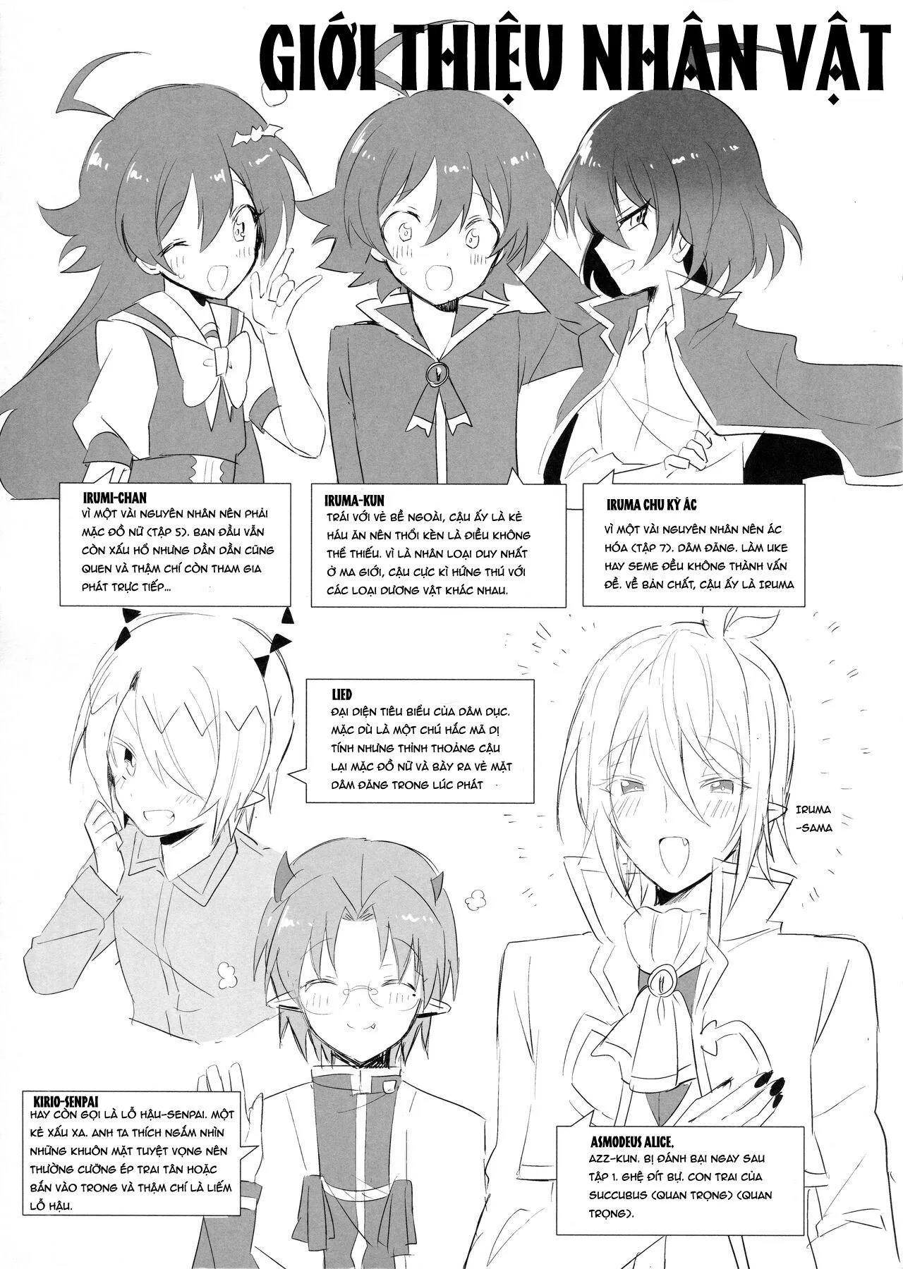 Nơi husbando của bạn bị đụ ná thở Chapter 3 Trang 3