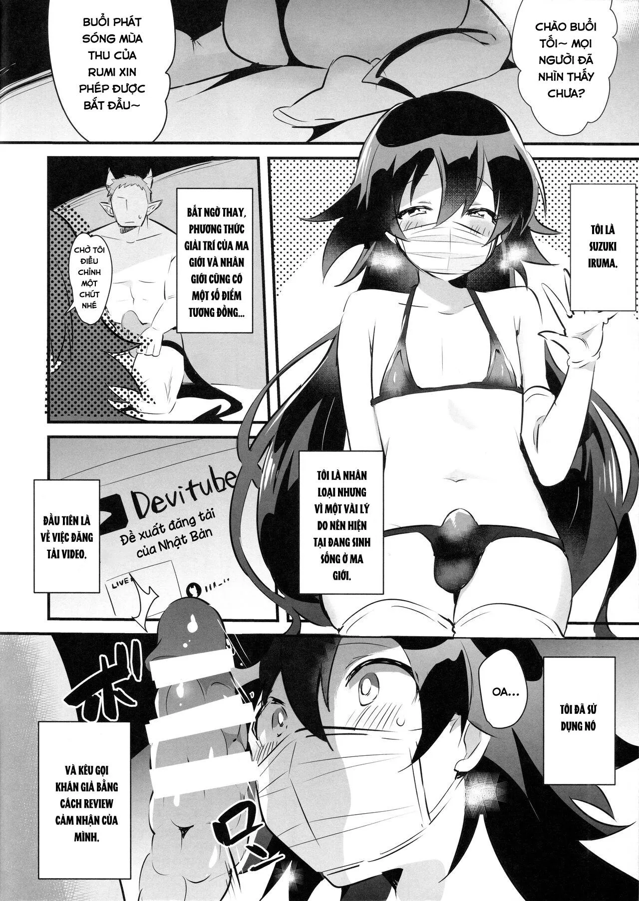 Nơi husbando của bạn bị đụ ná thở Chapter 3 Trang 4