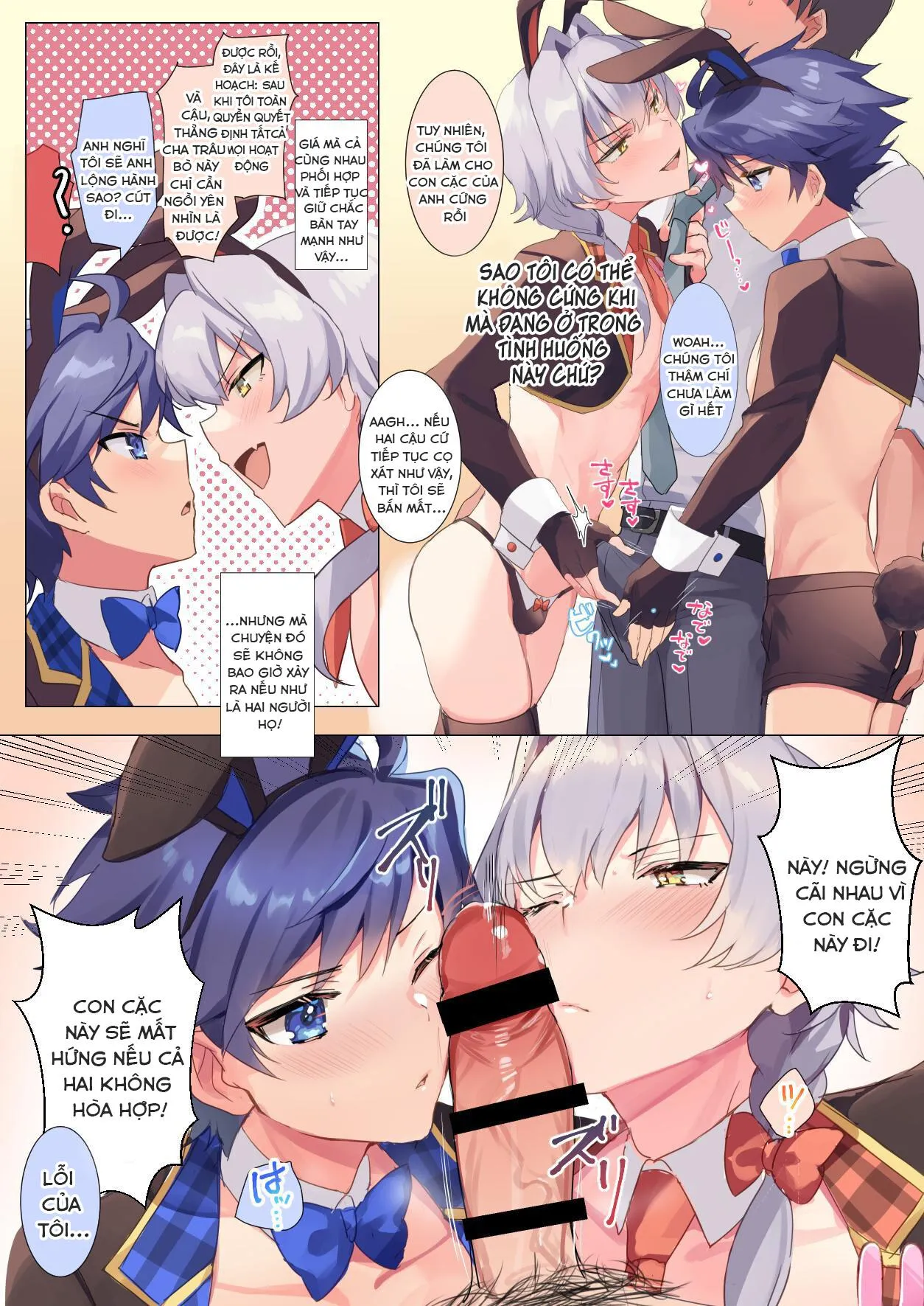 Nơi husbando của bạn bị đụ ná thở Chapter 5 Trang 4