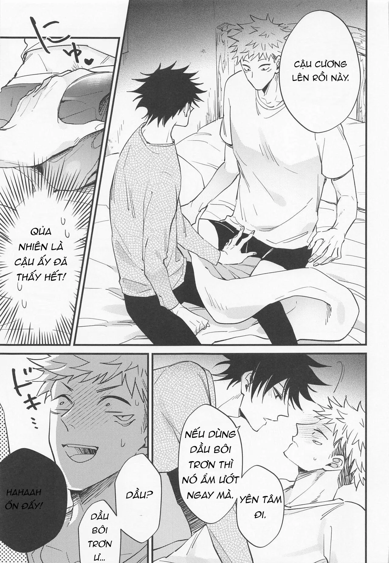 Nơi husbando của bạn bị đụ ná thở Chapter 9 Trang 12