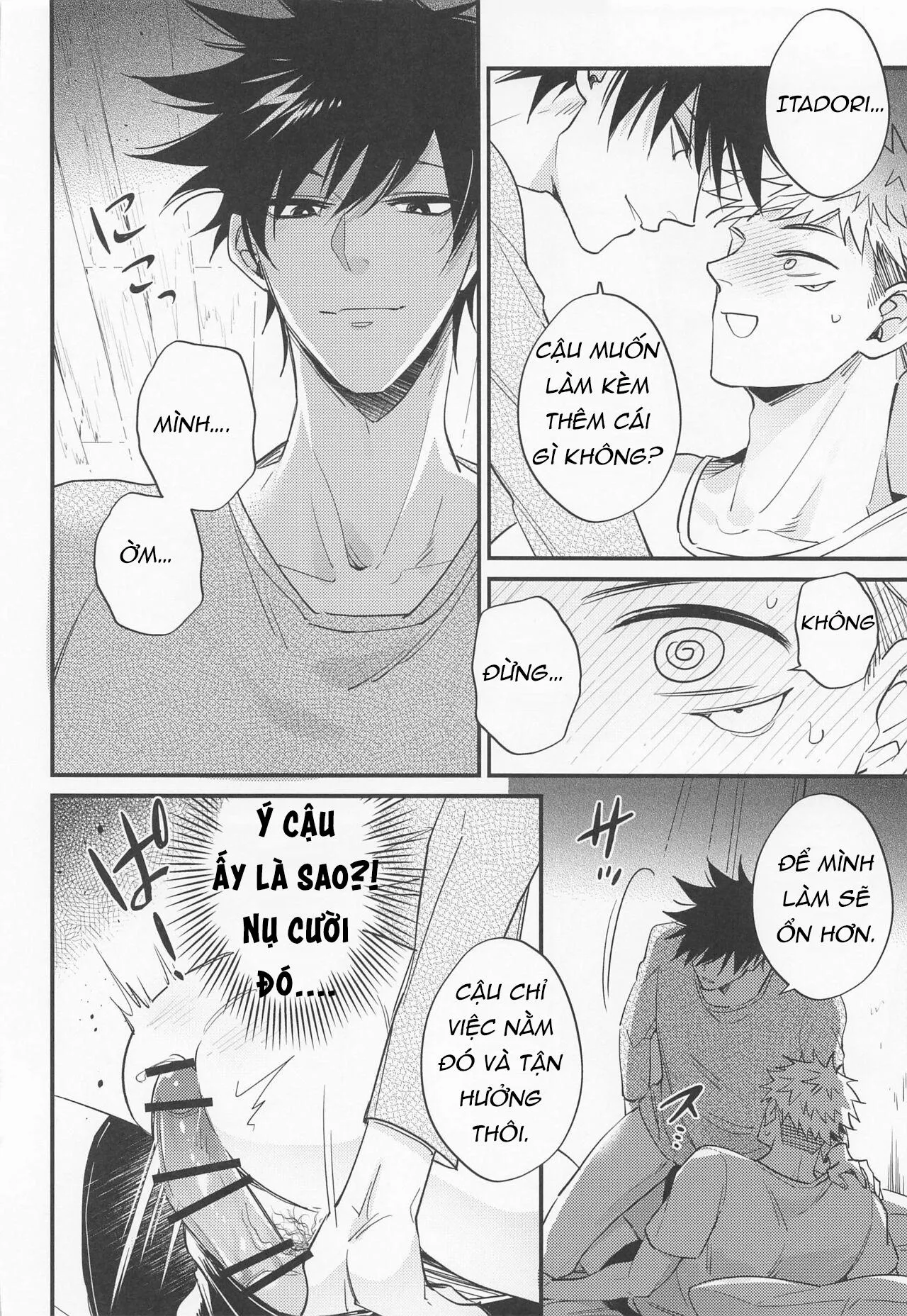 Nơi husbando của bạn bị đụ ná thở Chapter 9 Trang 13