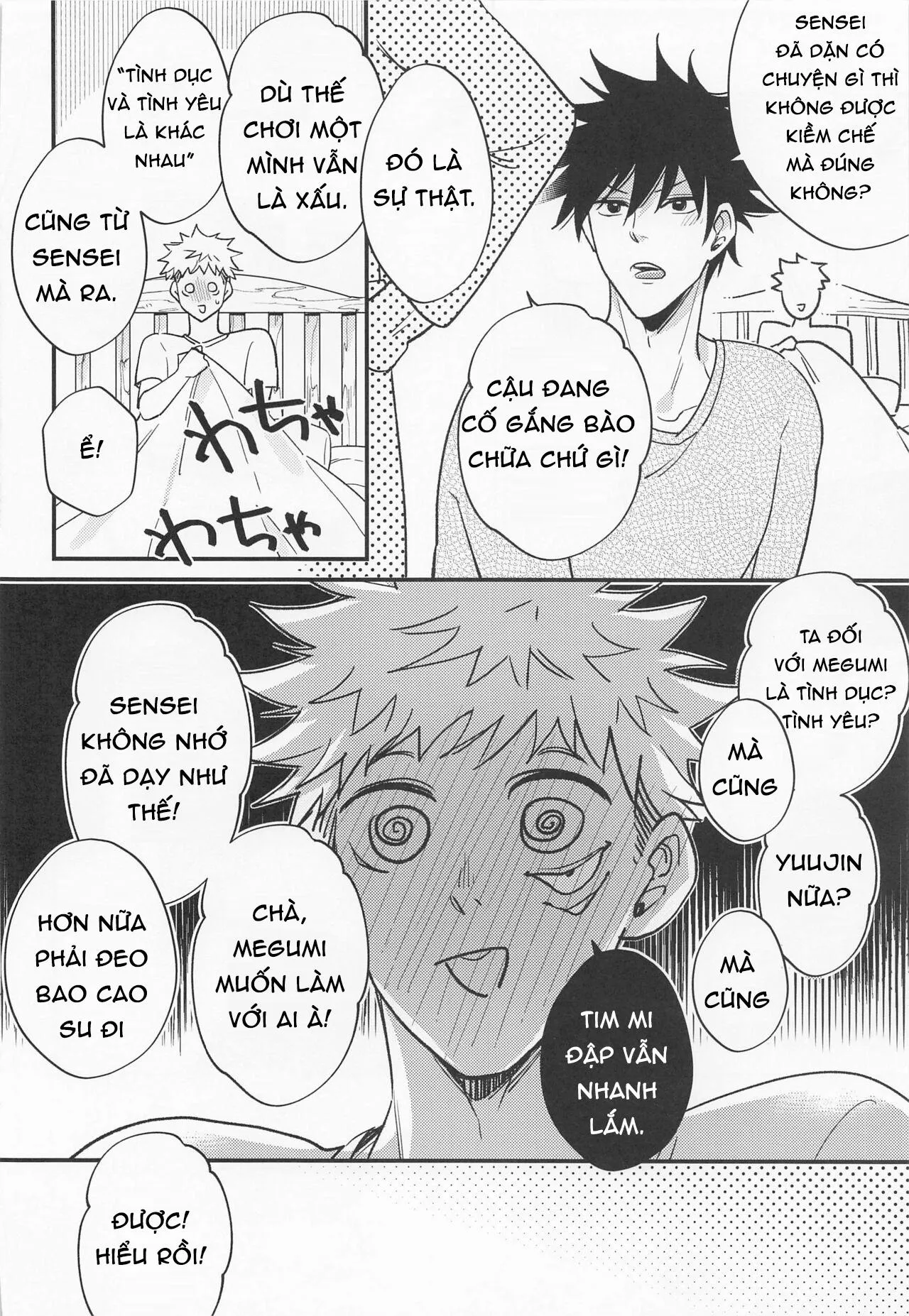 Nơi husbando của bạn bị đụ ná thở Chapter 9 Trang 17