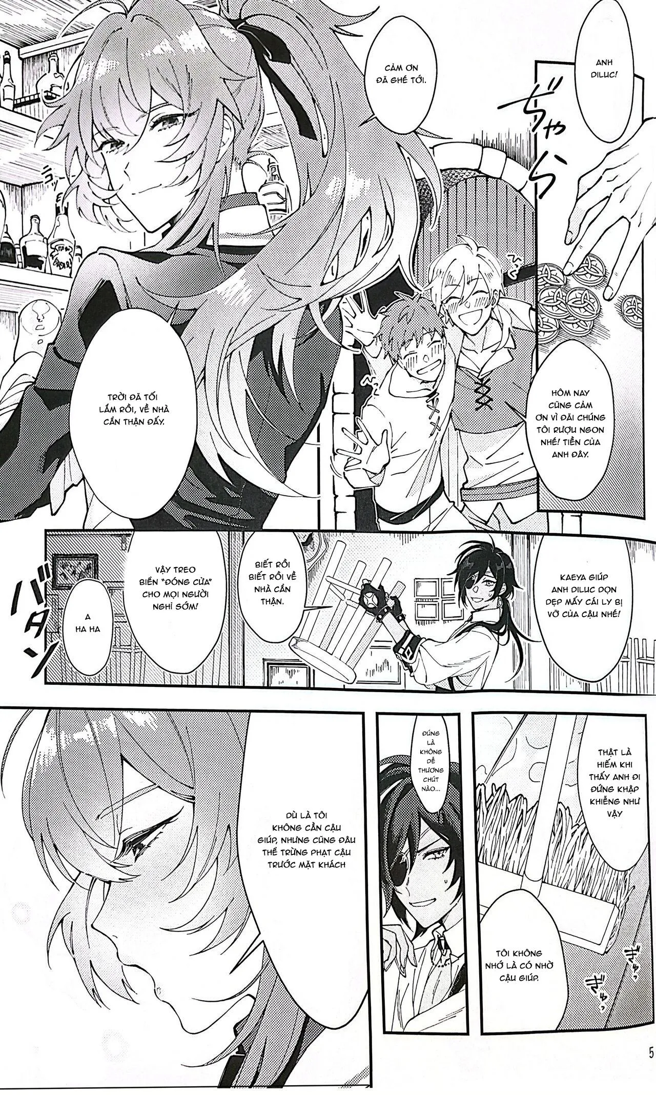 Nơi husbando của bạn bị đụ ná thở Chapter 13 Trang 4