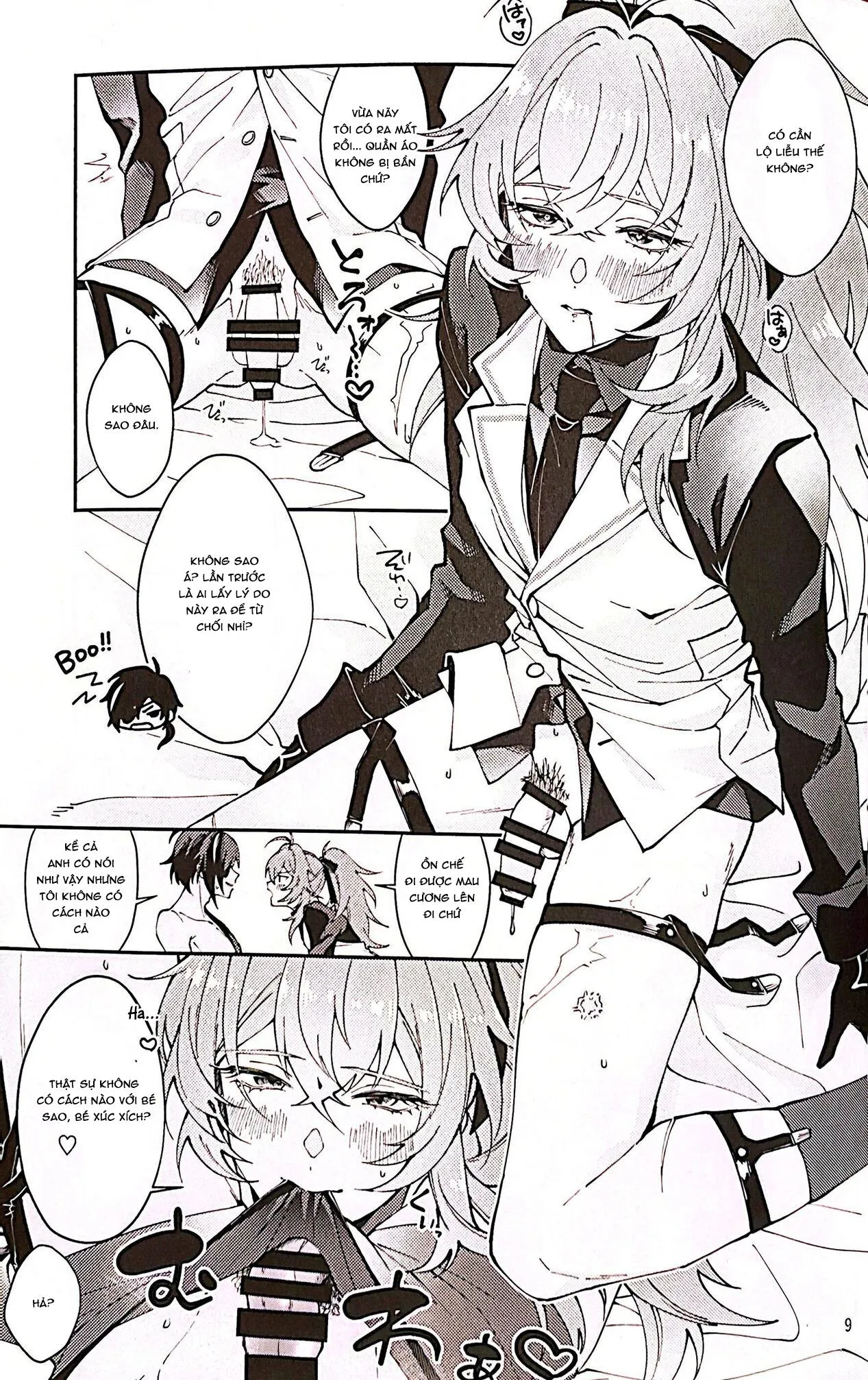 Nơi husbando của bạn bị đụ ná thở Chapter 13 Trang 8