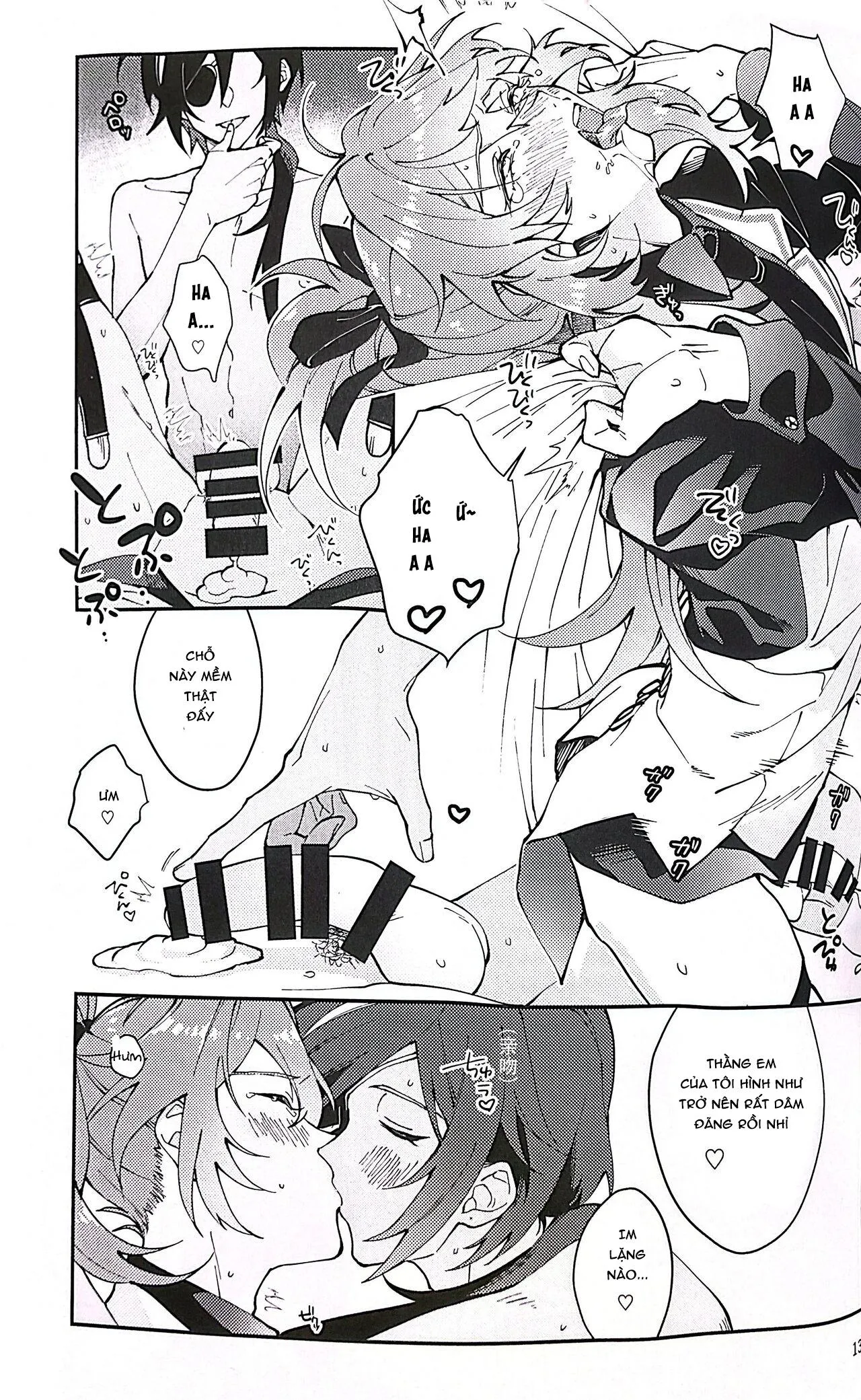 Nơi husbando của bạn bị đụ ná thở Chapter 13 Trang 12