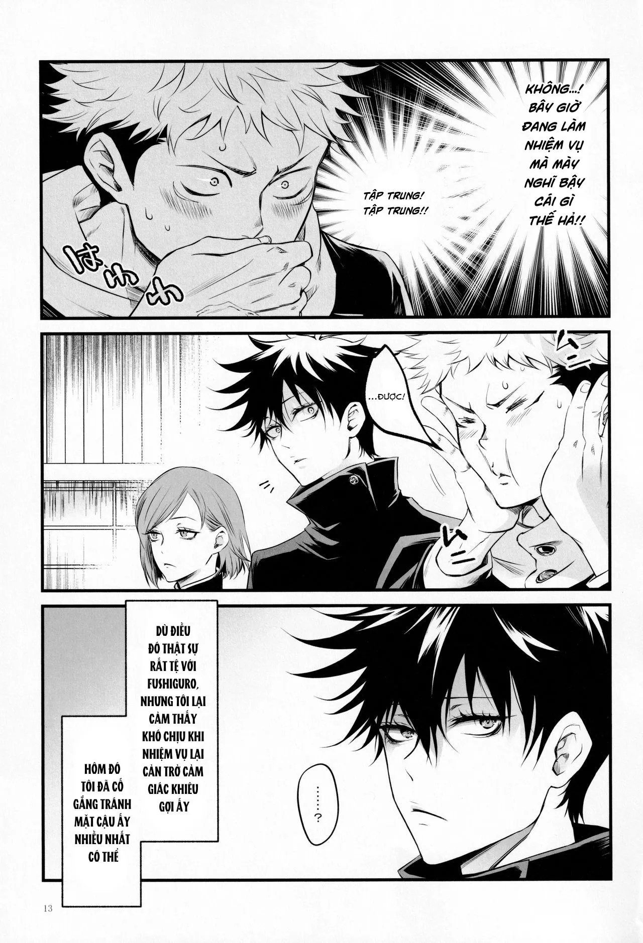 Nơi husbando của bạn bị đụ ná thở Chapter 30 Trang 12