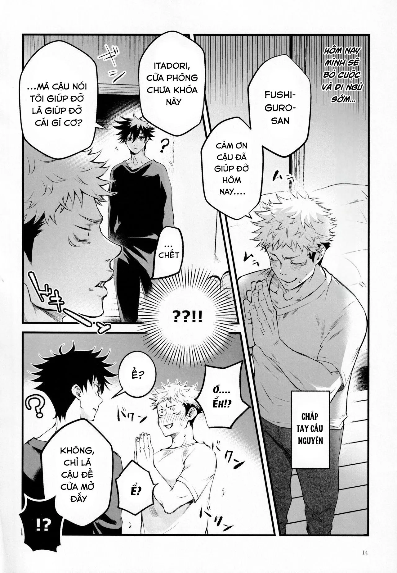 Nơi husbando của bạn bị đụ ná thở Chapter 30 Trang 13