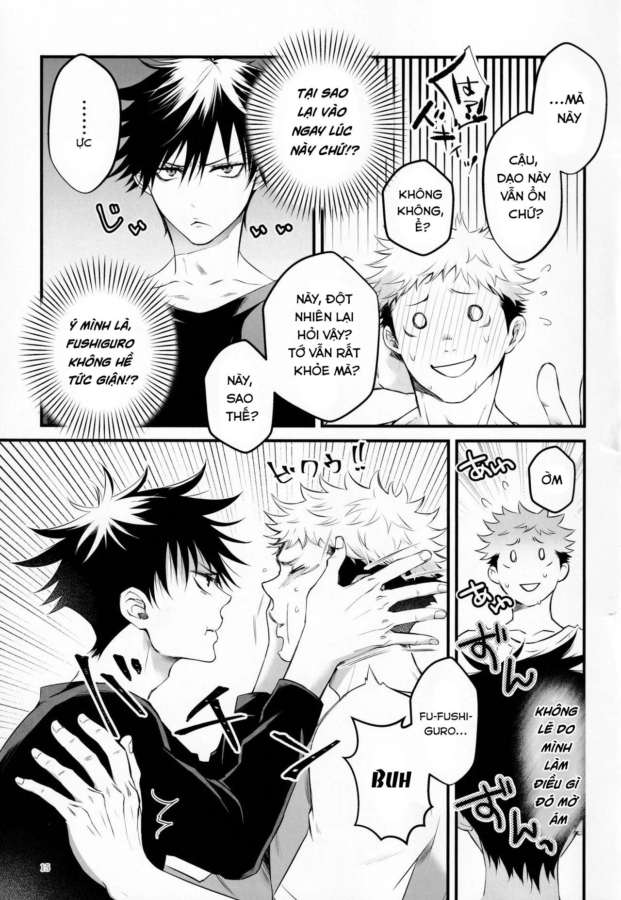 Nơi husbando của bạn bị đụ ná thở Chapter 30 Trang 14