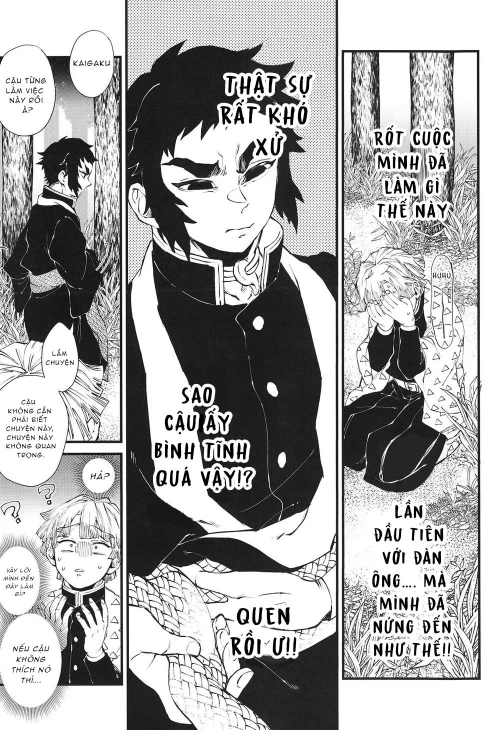 Nơi husbando của bạn bị đụ ná thở Chapter 33 Trang 18